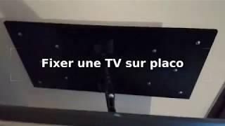 Comment fixer durablement une TV sur PLACO [upl. by Ssyla31]