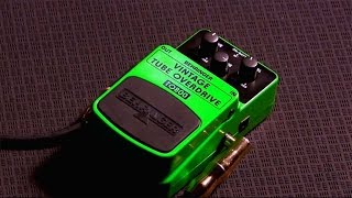 VINTAGE TUBE OVERDRIVE TO800 Vintage TubeSound Overdrive Effects Pedal [upl. by Eisenhart]