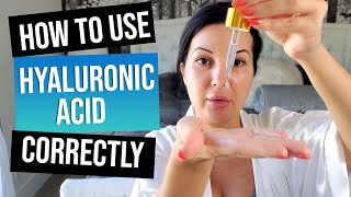 How to use Hyaluronic Acid serums correctly  Skincare by Fenya  Guidance to Glow [upl. by Odella]