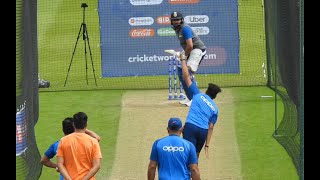 How Rohit Sharma plays spin at nets I Indian Cricket Team [upl. by Eninej]