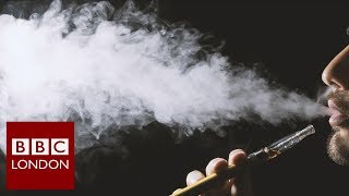 Vaping to stop smoking  BBC London News [upl. by Hartman]