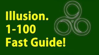 Illusion 1100 Under a minute Skyrim Fastest way to level [upl. by Giglio]