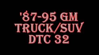 GM Truck DTC Code 32 [upl. by Thurlow]