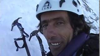 Climbing Matterhorn North Face with Patrick Berhault [upl. by Yarg]