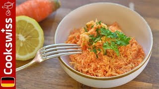 Karotten und Sellerie Salat Rezept  Sommersalat [upl. by Laet]