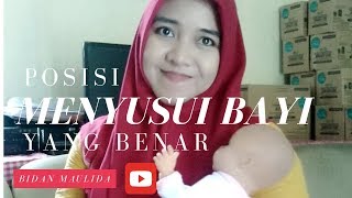 Posisi Menyusui Bayi Yang Benar [upl. by Aronas]