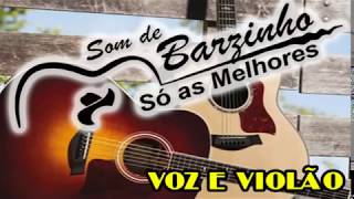 SOM DE BARZINHO  SÓ AS MELHORES  VOZ E VIOLÃO [upl. by Paske829]