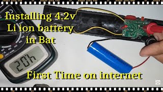 How To Replace A Mosquito Racket Battery  Long lasting mosquito bat  First time on internet diy [upl. by Kalvin792]