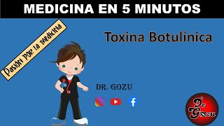 Toxina Botulinica  Mecanismo de accion [upl. by Yclek647]