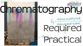 AQA Required Practical  Chromatography [upl. by Leroj]