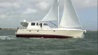 Nordhavn 56 Motorsailer from Motor Boat amp Yachting [upl. by Ynolem]