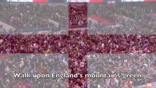 National Anthem England  Jerusalem [upl. by Ediva692]