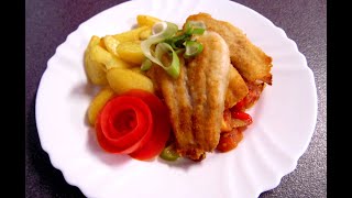 Pangasius Filet auf buntem Paprikagemüse  ein farbenfrohes Geschmackserlebnis 49 [upl. by Sybila]