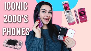 reviewing iconic 2000s cell phones razr blackberry etc [upl. by Selia860]