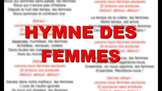 Hymne des femmes [upl. by Taryn]