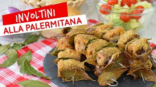 Involtini alla palermitana ricetta degli spiedini siciliani [upl. by Ahen336]