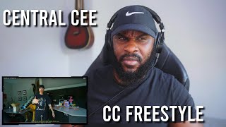 CENTRAL CEE  CC FREESTYLE Reaction  LeeToTheVI [upl. by Gnilyam]