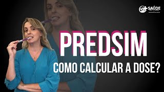 Predsim solução oral como calculo a dose [upl. by Hound]