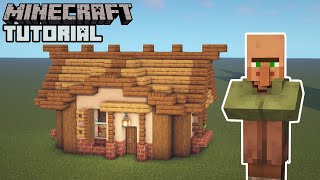 Minecraft  Nitwits House Tutorial Villager Houses [upl. by Aihsemek]