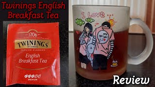 Twinings English Breakfast Tea Review  Twinings Tea [upl. by Scarlet41]