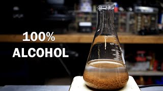 How to make anhydrous ethanol 100 alcohol [upl. by Nosiram]