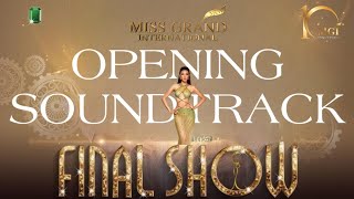 MISS GRAND INTERNATIONAL 2022OPENING SOUNDTRACK [upl. by Amled]