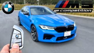 The 2021 BMW M5 Competition is a Missile with Massaging Seats InDepth Review [upl. by Raila]