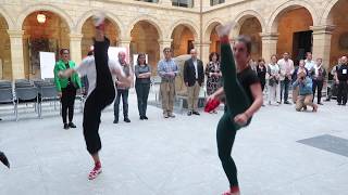 Basque Dance at Basque Museum in Bilbao [upl. by Nonnahc]