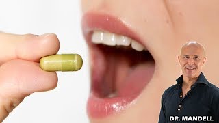 2 TRICKS TO MAKE IT EASIER TO SWALLOW PILLS  Dr Alan Mandell DC [upl. by Cchaddie]