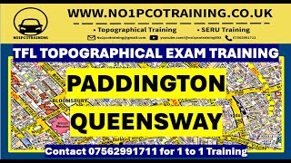 FORMOSA STREET  TFL TOPOGRAPHICAL SKILLS 2024 PCO TRAINING [upl. by Redleh]