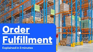 Order Fulfillment Explained in 3 Minutes [upl. by Adur640]