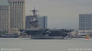 USS Theodore Roosevelt CVN71 [upl. by Noiroc6]