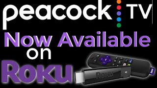 Peacock TV is now Available on Roku  How to Get Peacock TV on your Roku device [upl. by Aihsakal]