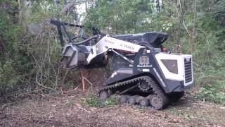 Fraser Earthworks  Terex Forestry Machine Mulching [upl. by Ramso]