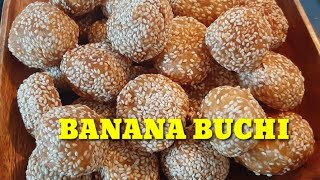 Banana Buchi Recipe [upl. by Adelpho825]