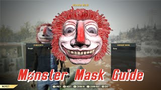 Fallout 76  Monster Mask Guide [upl. by Yrennalf]