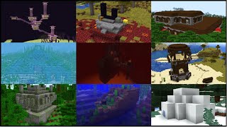 Minecraft  How To Find Structures Using Commands EASY [upl. by Yzus]