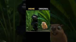 Capybara Ok I pull up Meme vs Original shorts memes [upl. by Goss589]