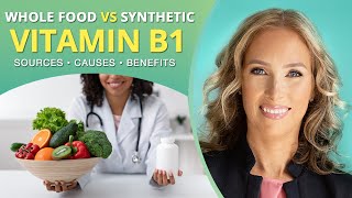 Whole Food vs Synthetic Vitamins  Vitamin B1  Dr J9 Live [upl. by Ennayrb]