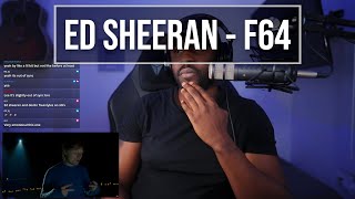 Ed Sheeran  F64  SBTV Reaction  LeeToTheVI [upl. by Anileda632]