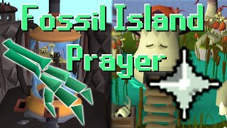 OSRS Fossil Prayer Training Method [upl. by Klemperer]