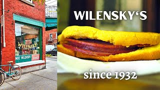 Wilenskys World Famous Bologna Sandwich since 1932 [upl. by Fox]