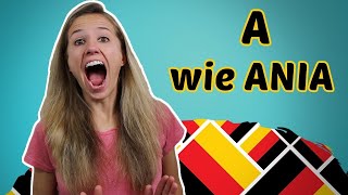 GERMAN PRONUNCIATION 1 The German Alphabet 🔠🔠🔠 [upl. by Einnod]