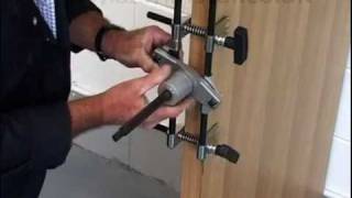 Souber DBB Mortice Lock Fitting Jig JIG1 [upl. by Dianna921]