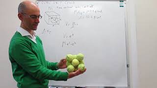 Facecentered cubic unit cell atomic radius from density [upl. by Pearl252]