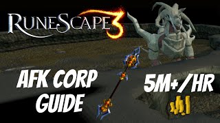 AFK Corporeal Beast Guide 5Mhr  RuneScape 3 [upl. by Tabib522]