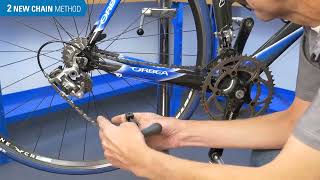 How to Size a Campagnolo Bicycle Chain [upl. by Eixela]