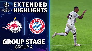 Salzburg vsBayern Munich Extended Highlights  UCL on CBS Sports [upl. by Budde213]