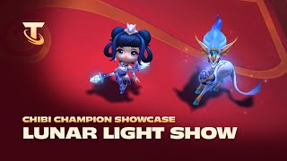 Lunar Light Show  Chibi Champion Showcase  Teamfight Tactics [upl. by Odracir488]