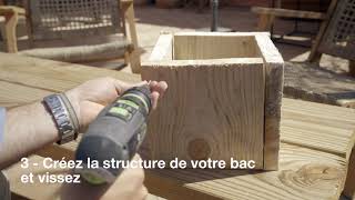 DIY  Fabriquer une balconnière en bois [upl. by Lauri213]